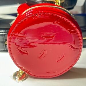 Yves Saint Laurent (YSL) Beaute’ Red Patent Cosmetic Bag GWP
